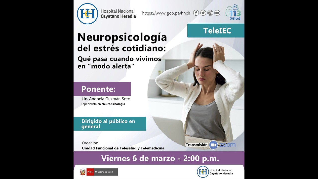 Neuropsicología del estrés cotidiano: Qué pasa cuando vivimos en 