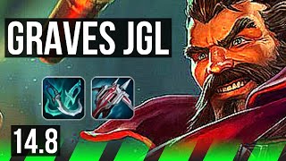 GRAVES vs LEE SIN (JGL) | 5/2/16, 800+ games | KR Diamond | 14.8