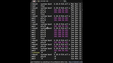 how to check who has rebooed Linux server| Dailystudylinux