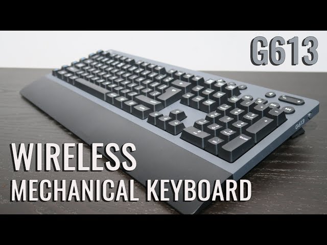 LOGITECH G613 Wireless Mechanical Keyboard Review 