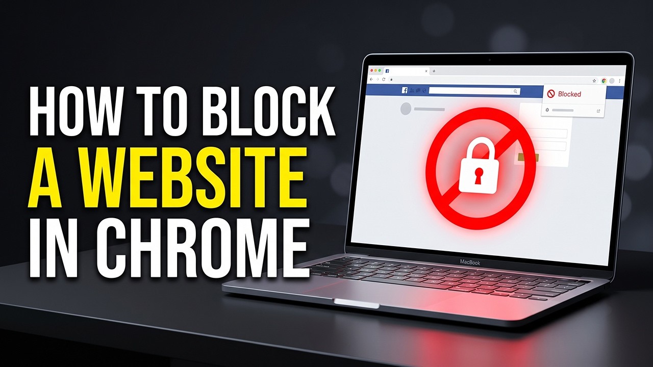 Block Website How to Block a Website in Chrome (Easy Extension Method) - YouTube