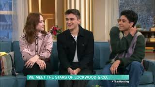 Lockwood and Co Netflix Cast Interview on This Morning ITV - 8th February 2023