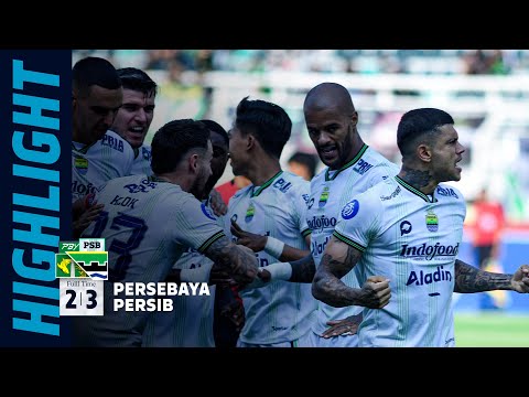 Brace David da Silva Bawa PERSIB Comeback 2-3 Lawan Persebaya | Match Highlights Persebaya vs PERSIB