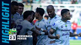 Brace David da Silva Bawa PERSIB Comeback 2-3 Lawan Persebaya | Match Highlights Persebaya vs PERSIB