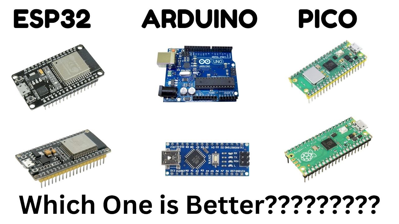 Arduino vs Raspberry Pi Pico vs ESP32: Which Microcontroller Should You ...