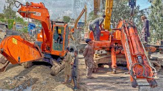 Excavator DX225LC Imported From Korea and Assembled by Pakistani Mechanics | How To Assemble