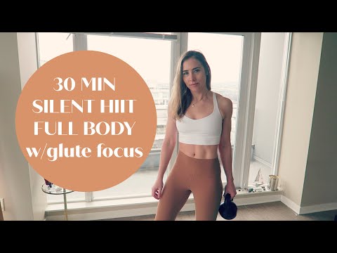 SILENT HIIT// 30 MIN Full Body// No Jumping // Low Impact