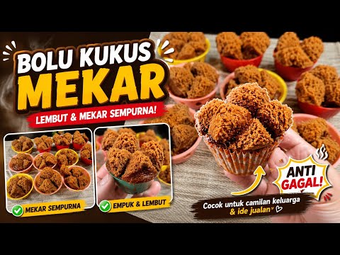 RESEP BOLU KUKUS GULA MERAH | LEMBUT, GURIH, NO GAGAL