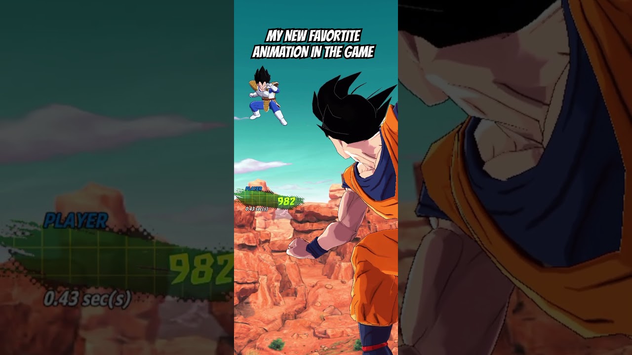 Goku and Vegeta’s Unique Clash Animation is Beautiful 