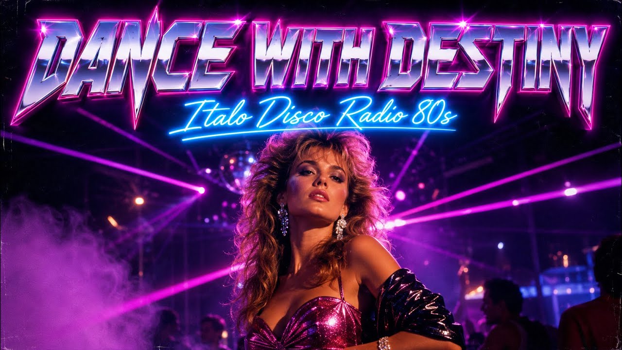 Italo Disco Radio 80s – DANCE WITH DESTINY 🔥🪩 (High Energy 80s