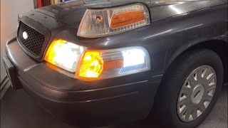 Crown Victoria  Cornering Lamp Mod