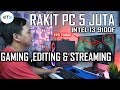 Rakit Pc 5 Juta Intel Buat Gaming Dan Editing Video X Adata XPG