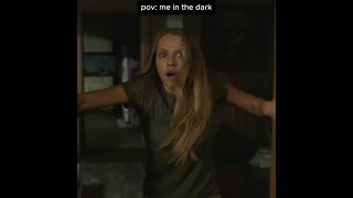 pov me in the dark 😈 #shorts  #movie