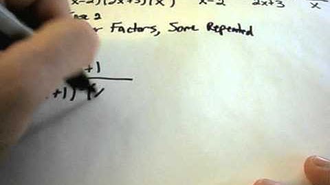 Partial Fraction Decompositions