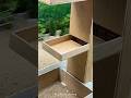 Amazing tiny house made with mini bricks #miniature #diy #shorts