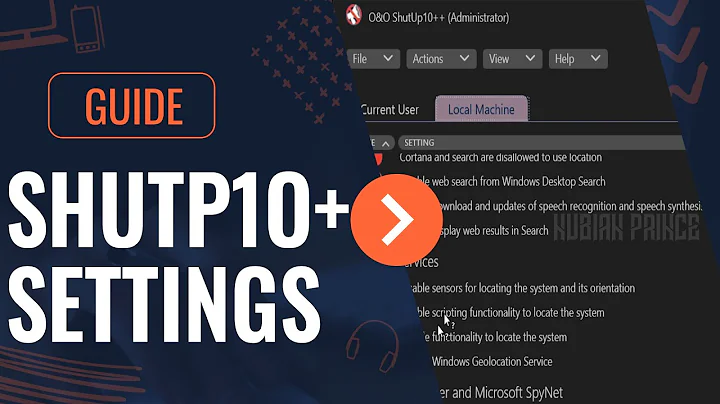 O&O ShutUp10 + best settings to use on windows 11 & 10 - Don't let Microsoft spy on you .
