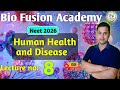 Allergy & AIDS, cancer Human Health & Disease lec 08 | NCERT line by line BioFusionAcademy #neet2026