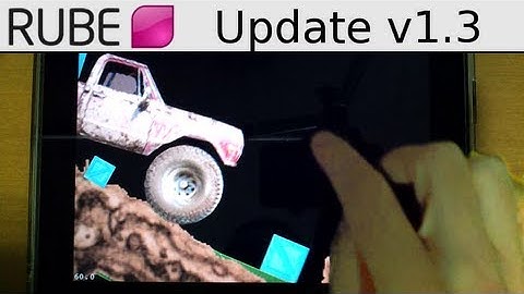 RUBE editor v1.3 updates