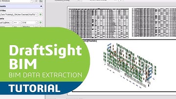 Beginners Guide to DraftSight BIM – Data Extraction