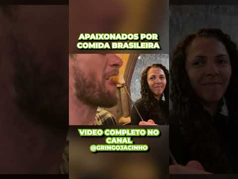 Estamos apaixonados pela comida brasileira! 🇧🇷