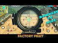 FREE FIRE FACTORY FIGHT HACKER - FF FIST FIGHT ON FACTORY ROOF - GARENA FREE FIRE - AWM