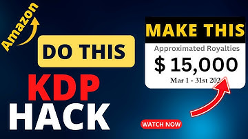 Do This KDP Hack: Try This Instead of Low Content books !