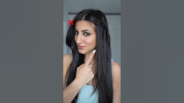 Easy Hairstyle😍 #easyhairstyle #hairstyles #hairhack #hair #hairtutorial