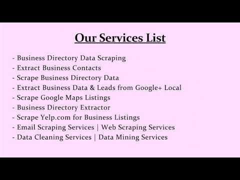 Scrape WhitePages Business & People Listings