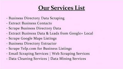 Scrape WhitePages Business & People Listings