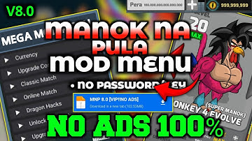 NO ADS APK!! Manok Na Pula Mod Menu Update Version 8.0 Unlimited Money Eyes,Max,Level || ✓ Monkey 4