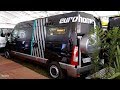 NOVO DESIGN, MOTORHOME EUROHOME, MONTADO EM RENAULT MASTER L3H2, PREVIEW EXPOMOTORHOME, CANELA/RS.