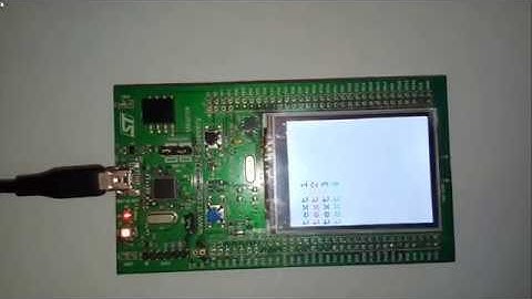 STM32f429i_Discovery  -Keil 5 IDE with CubeMX- Tutoriel 2 : TFT LCD