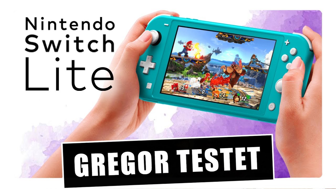 Gregor testet Nintendo Switch Lite im Hardware-Review (Test) - YouTube