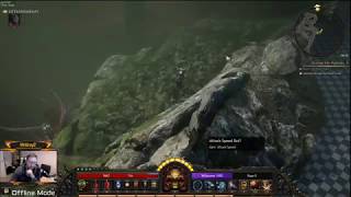 Wolcen:Slayers Fury into weak wall