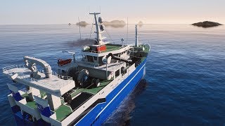 Fishing  Barents Sea Lunar Bow! sjukt masse fisk