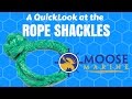 Soft Rope Shackles - Moose Marine