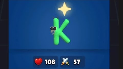 Merge “Alphabet Lord Run” play games “merge”