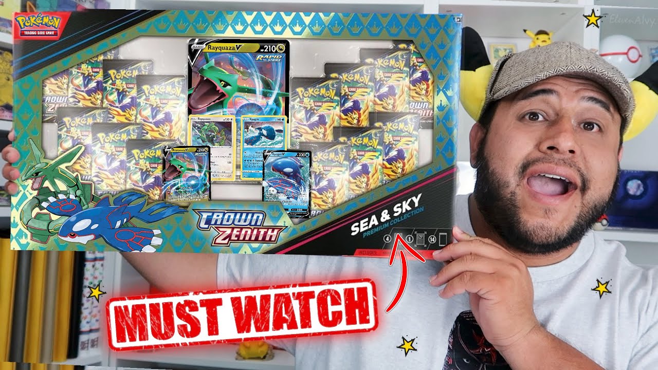 Pokémon CROWN ZENITH SEA & SKY PREMIUM COLLECTION (worth it