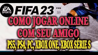 FIFA 22 - Como jogar partidas online com o amigo ! 