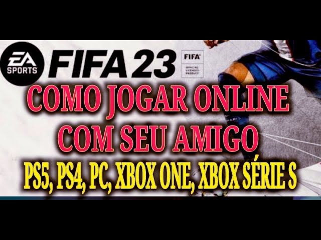 FIFA 23-COMO CONVIDAR AMIGOS DE OUTRA PLATAFORMA. ATIVAR CROSSPLAY