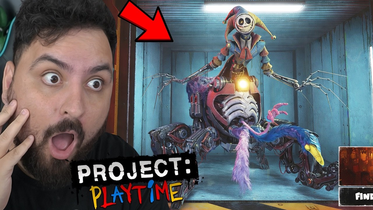 ELES COLOCARAM O PROTÓTIPO 1006 em POPPY PLAYTIME PROJECT?! - ASSUSTADOR !!