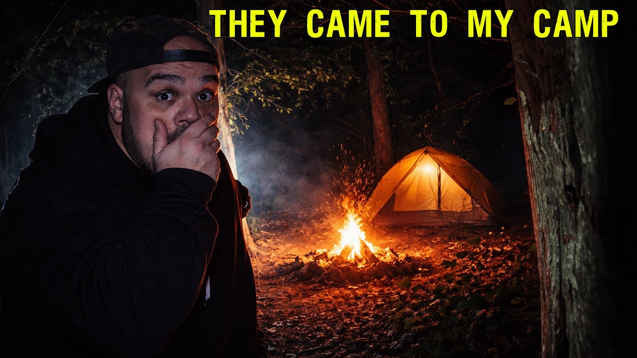 TERRIFYING NIGHT of CAMPING - They Showed Up to My CAMP!