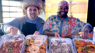 COCINANDOLE AL CANTANTE RANDY EN SU MANSION EN PUERTO RICO