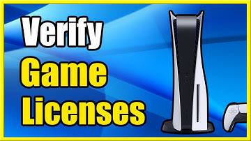 How to Verify your Game Licenses on PS5 (Fast Tutorial)