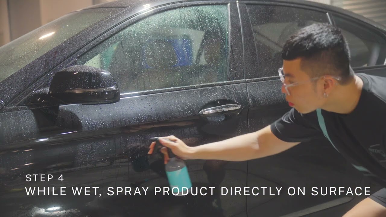 Artdeshine Spray Sealant Wet Application Instructions (GrapheneSeal & Bio Nano)