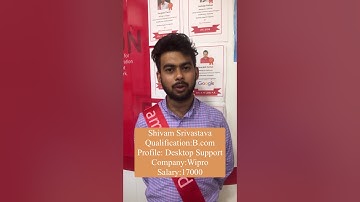 Bcom karke bhi ban sakte hain Wipro me engineer | Shivam Stivastava from Jetking Aliganj