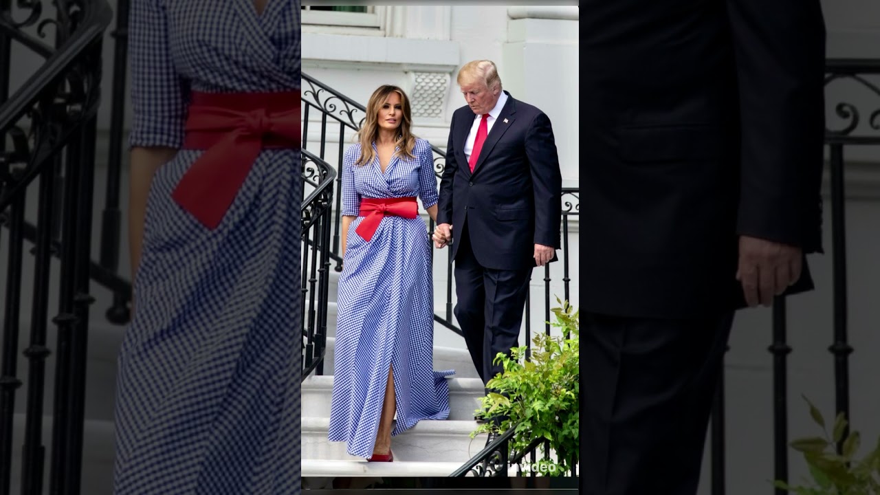 God bless this amazing couple. President Donald Trump & First Lady Melania #shorts #melania #trump 