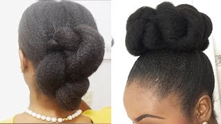 Style Your Natural Hair in 15 Minutes!