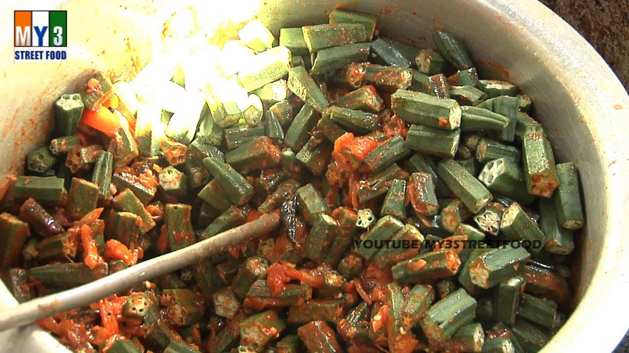 BENDAKAYA PULUSU OKRA Gravy Lady Finger GRAVY HYDERABAD STREET