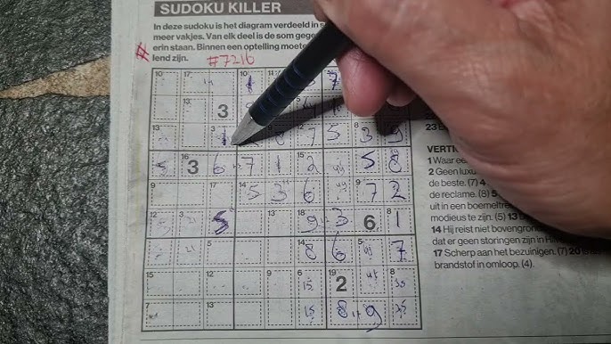 Killer sudoku 634, Life and style